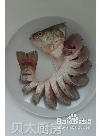 开屏鱼的切法视频